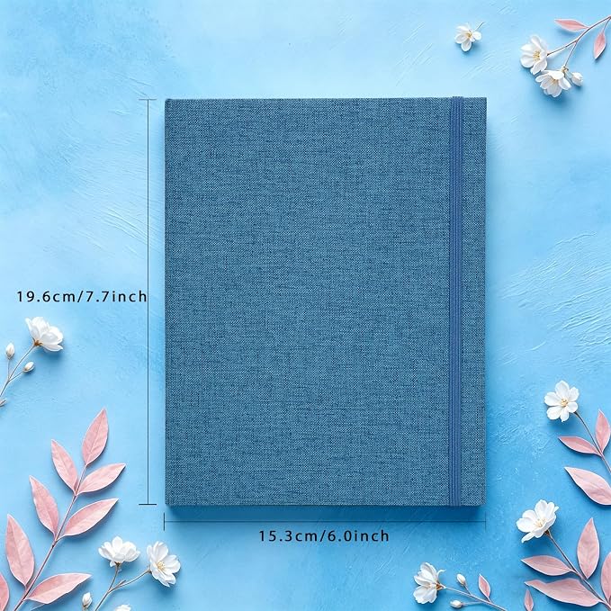 Mini Photo Album (2-Pack) for 2x3" Instax Mini & Polaroid Photos – Each Linen Album Holds 208 Photos - Image 3