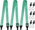 3 Pack Adjustable Shoulder Strap:Comfortable for iPad Strap Nylon Neck Lanyard for iPad/Samsung Tablet Case,Camera Binocular Crossbody Laptop Luggage Bag(Mint Green) | for iPad/Samsung Tablet Case,Camera Binocular Crossbody Laptop Luggage Bag by Gowjaw