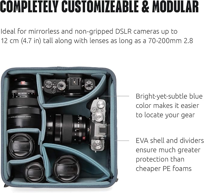 Shimoda Core Unit Medium Mirrorless V2 Modular Camera Insert, EVA Protective Divider System, Side-Access Compatible Storage for Outdoor Photography Backpacks, Adventure Travel Gear Protection | Side-Access Compatible Storage for Outdoor Photography Bac... - Image 4