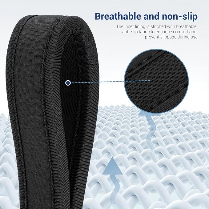 JJC Neck Shuolder Strap for Canon EOS R50V R50 R100 M50 Mark II, Neoprene | Camera Strap with Quick Release, 23.6-43.3" Adjustable, Soft Padded for Comfort - Image 5