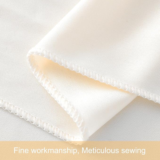 6 Panels Champagne Backdrop Curtains for Wedding Party Wrinkle Free Backdrops Curtain Drapes Fabric Decorations Photo Back Drop Cloth for Baby Shower Photography Stage Reception 30ft(W) x 12ft(H) - Image 9