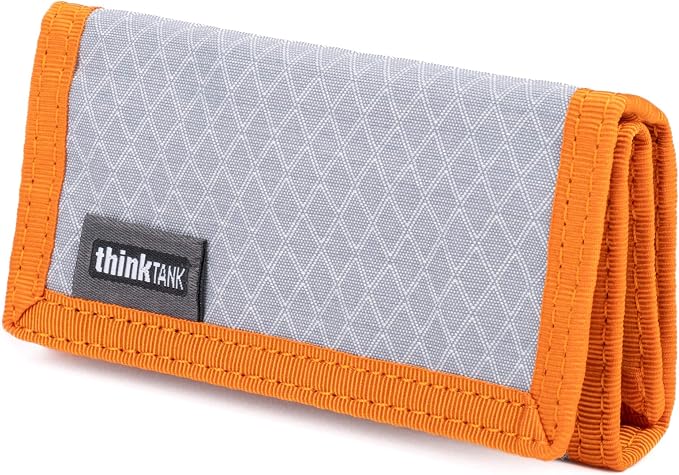 Think Tank SD Pixel Pocket Rocket V2 Folding Wallet for 9 SD or CF Express Type A Memory Cards (Fireside Orange) - Image 2