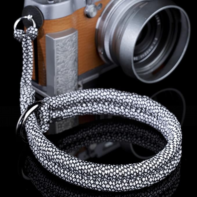Paracord Camera Wrist Strap Lanyard-Quick Release for DSLR Mirrorless White | Adjustable wrist size,High-strength paracord material, lightweight 1.16oz, secure metal clasp,Fits Canon Nikon Sony Fuji - Image 9