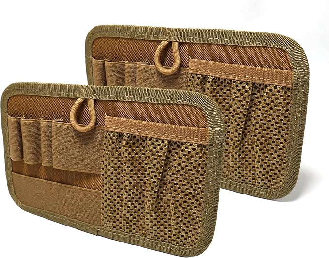 2 Pack Backpack Organizer Insert Tactical Bag Modular Pack Insert Organizer Utility Accessories Admin Panel Hook and Loop Fasteners for Packs Backpack or Messenger Bags by GAZJYUSP