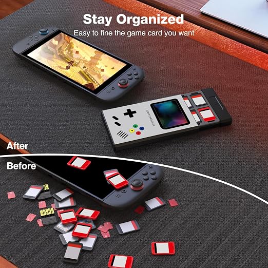 HEIYING Switch Game Case with 40 Precise Slots for Nintendo Switch 2 | Portable Game Card Case, Metal Shell with Soft Silicone Lining,Precise Slots, Magnetic Closure for Easy Storage & Access - Image 5
