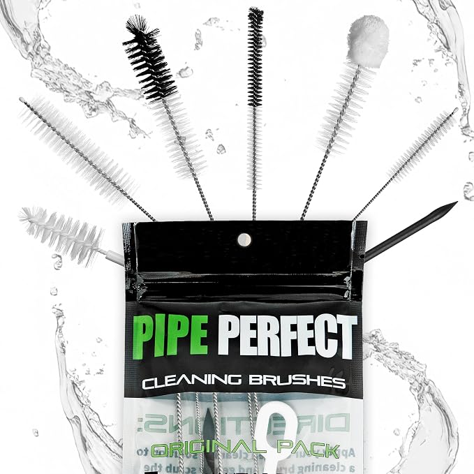 Pipe Perfect Original Cleaning Brush Set – Multi-Size Detail Brushes for Glass, Bottle, Tube & Narrow Openings | Deep Cleaning Kit for Hard-to-Reach Areas | Durable Reusable (Original Pack) - Image 8