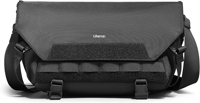 ULANZI BC08 Sling Camera Case 9L with Tripod Holder | Small Compact Camera Tactical Shoulder Bags for DSLR/SLR/Mirrorless Cameras, Water-Resistant Crossbody Bag Women Men, Black - Image 9