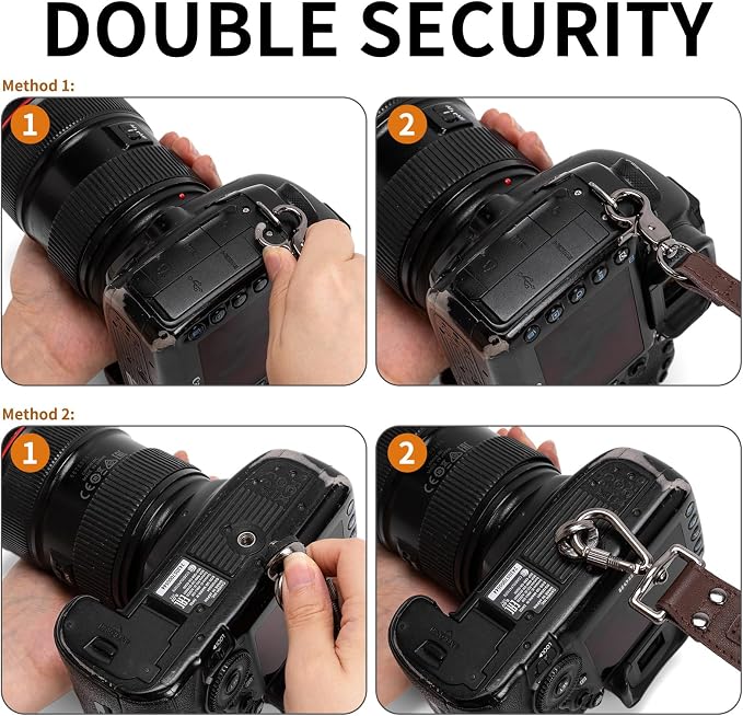 Dual Camera Harness Camera Straps Holster for Photographers Comfort Version | camera holster leather harnes spider holster camera belt camera harness for photographers leather harness camera neck strap - Image 6