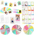 13-in-1 Picture Frames & Accessories for 3" Polaroid Intsax Mini Film | Displaying Kit fits for Fujifilm Mini Film(54x86mm), Including Wall & Tabletop Frames, Fun Stickers, Photo Protector Sleeves by Unknown