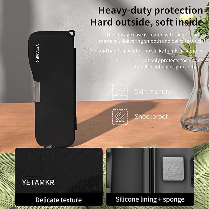 Portable Hard Case for DJI Osmo Pocket 4/3 Xtra Muse Camera Accessories | Rigid PC Storage Case, Portable Premium Protective Cover with 3 Magnetic CPL ND Filter Slots & 2 Memory Card Storage Slots - Image 5