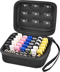 Comecase USB Flash Drive Case, Holds 44 USB Drives and 9 SD Cards | Pre-Cut Foam Fits Mixed Drive Sizes Flash Drive; EVA Shell Protects Data on the Go, Black, Large, Case Only by COMECASE