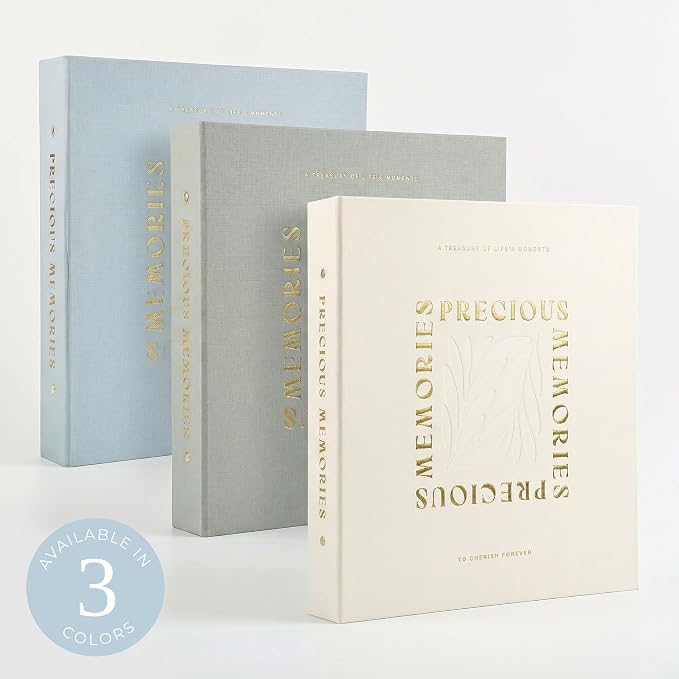Beautiful Linen Photo Album For 4x6 Photos - Holds Up To 500 Pictures | Safely Stores Unique Memories - The Perfect Large Book for All Pictures of Treasured Family, Baby or Wedding Moments - Image 8