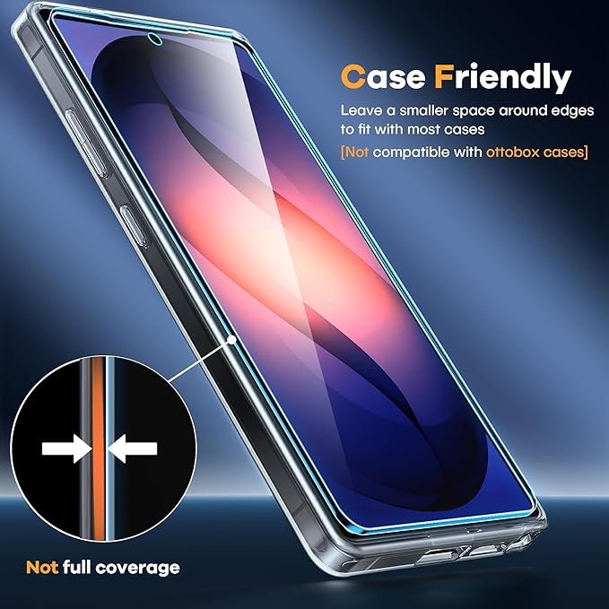 AACL 3-Pack for Samsung Galaxy S26 Ultra Screen Protector Tempered Glass | 9H Glass for S26 Ultra Screen Protector 5G, [Fast Alignment Tool] [Bubble Free] [6.9 Inch] - Image 5