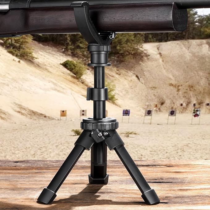 CVLIFE Shooting Rest Tripod 360 Degree Rotation V Yoke Stand | Rifle Rest for Target Shooting Adjustable Height Shooting Tripod Hunting and Outdoor Activities - Image 5