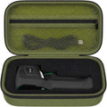 Boobowl Hard Thermal Camera Case for TOPDON TC004, for HSFTOOLS HF96, H128 | Infrared Camera Box, Removable Foam and Storage Pocket for USB Cables and Calibration Cards, Technicians, Case Only - Green by BOOBOWL
