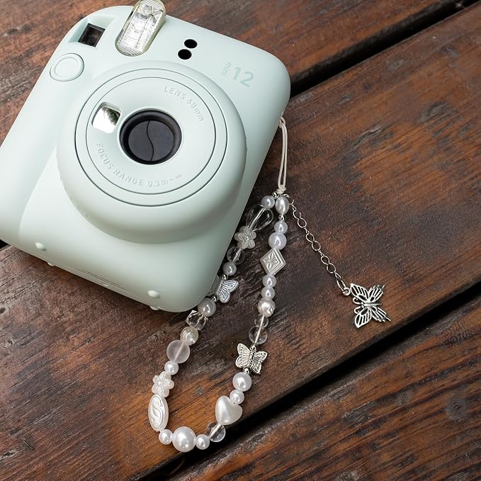 Beaded Camera Wrist Strap Cute Digital Camera Charm Strap, Phone Charm Wristlet Strap for Camera Accessories - Image 7