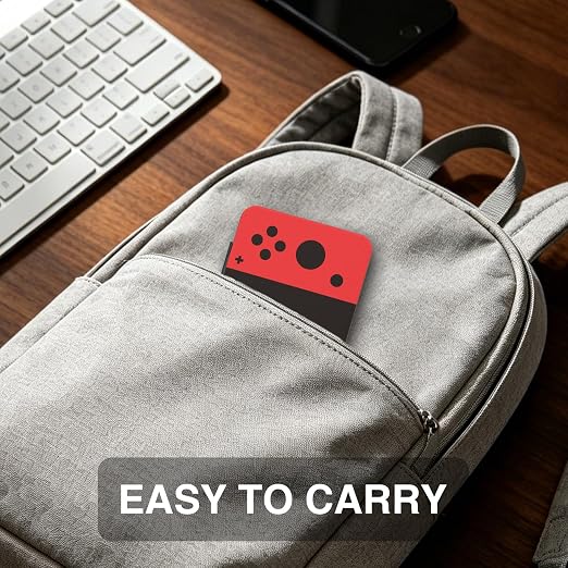 HEIYING Game Card Case Compatible with NINTENDO SWITCH 2 / Micro SD Cards | Portable Game Card Holder, Hard ABS Shell with Soft Silicone Lining, Dedicated Card Slots,Magnetic Closure for Easy Access - Image 7