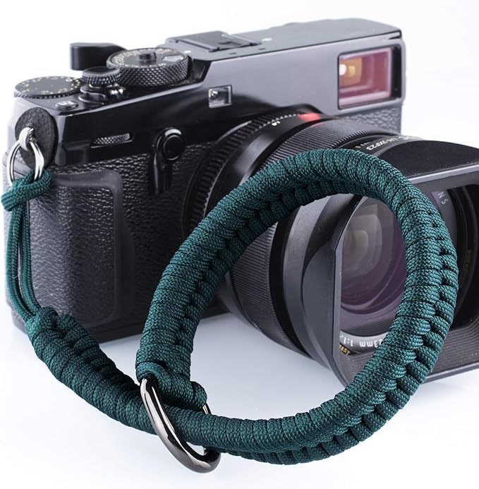 Camera Wrist Strap - DSLR Mirrorless Camera Quick Release Camera Hand Strap | with Safer Connector (Turquoise) by AQAREA