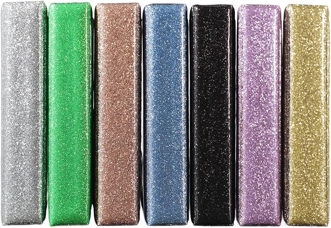 2x3 Instax Mini Photo Album, 28 Pockets. Glitter Silver, 2PK | Portable Wallet Size Album Stores 2x3 inch Instant Photos. Fits Polaroid, Instax Mini, Kodak Mini Prints and Zink. - Image 5