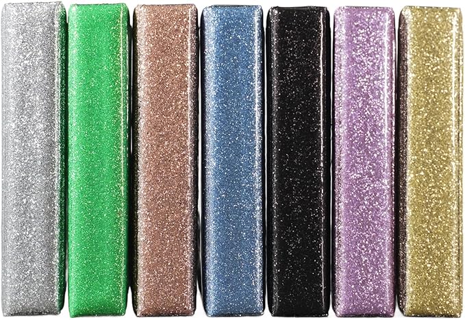 2x3 Instax Mini Photo Album, 28 Pockets Glitter Gold, 1PK | Portable Wallet Size Album Stores 2x3 inch Instant Photos. Fits Polaroid, Instax Mini, Kodak Mini Prints and Zink. - Image 5