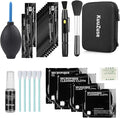 Professional DSLR Camera Cleaning Kit with APS-C Cleaning Swabs, Microfiber Cloths, Camera Cleaning Pen, for Camera Lens, Optical Lens and Digital SLR Cameras. by KuuZuse
