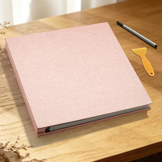 Large Photo Album Self Adhesive Scrapbook Album for 4x6 5x7 8x10 Pictures DIY Photo Book as Scrapbooking Supplies Kits, Birthday Gifts for Women Mom Wedding Baby Family Travel - Image 6