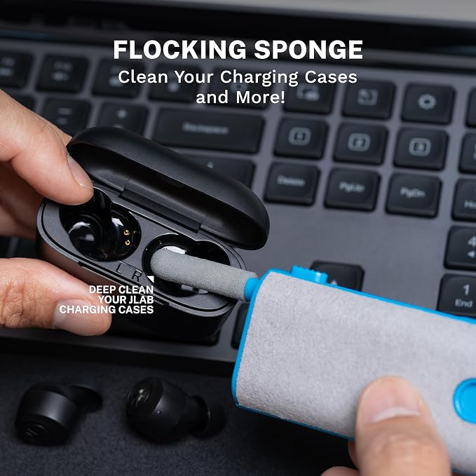 JLab Multipurpose Electronics Cleaning kit for Headphones, Earbuds, Keyboard, Laptop, Tablet, Cellphone, smartwatch - Image 5