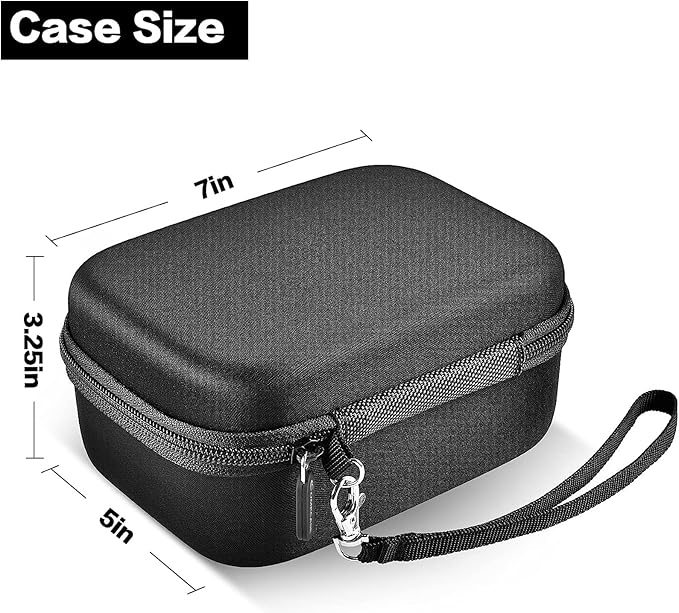 Comecase USB Flash Drive Case, Holds 44 USB Drives and 9 SD Cards | Pre-Cut Foam Fits Mixed Drive Sizes Flash Drive; EVA Shell Protects Data on the Go, Black, Large, Case Only - Image 5