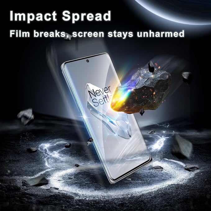 2+2 Pack for OnePlus 12 Screen Protector and Camera Protectors, Fingerprint Unlock, Anti-Scratch, Bubble-Free, Case Friendly, 9H Hardness Clear Glass Screen Protector for OnePlus 12 - Image 3
