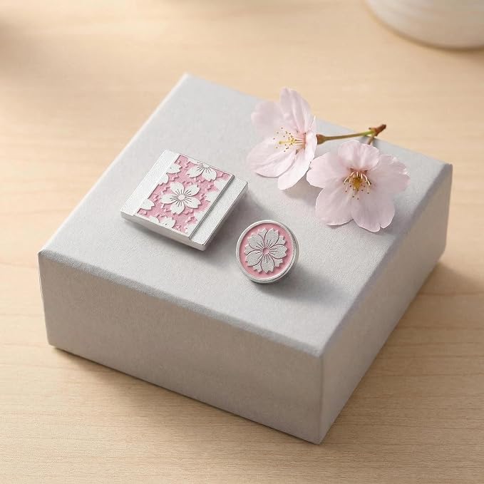 Cherry Blossom Metal Hot Shoe Cover Shutter Button for Fujifilm X100VI | Aluminum Alloy Pink Cherry Blossom Pattern Dust-Proof Hot Shoe Cover Shutter Button for Fuji XT5, XT4, XT30III, X100VI, X-E4 - Image 6