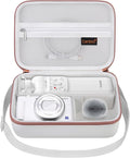 Canboc Carrying Case for Sony ZV-1F/ ZV-1/ ZV-1 II Digital Camera, White | Vlogger Accessory Kit Tripod Travel Storage Bag with Strap, Mesh Pocket fit Cable (Case Only) by Canboc