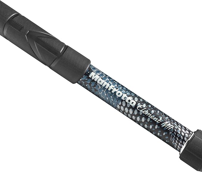 Manfrotto Element MII MMELMIIA5BK, Lightweight 5-Section Aluminium Travel Camera Monopod, with Wrist Strap, Rubber Grip, Twist Locks, Load up 15kg, for Compact Cameras, Mirrorless, DSLR, Black - Image 6