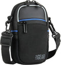 USA Gear Compact Camera Case Point & Shoot Camera Bag with Accessory Pockets, Rain Cover & Shoulder Strap Works W/Sony CyberShot, Canon PowerShot ELPH, Nikon COOLPIX, Olympus & More by USAGEAR
