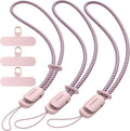 SURPHY 3 Pack Phone Wrist Strap, Phone Lanyard with Cellphone Tether Tab | Phone Strap Charm, Camera Wrist Strap with 2-Color Braided, Phone Wristlet, Wrist Lanyard for Case by SURPHY