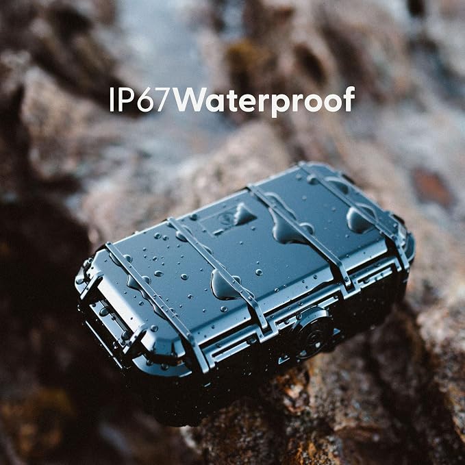 Evergreen Dry Box Tech Organizer – For Camera, Cables, Hard Drives, Memory Cards, Keys, Compatible with GoPro, Airtags (Medium, PROFoam, Black) - Image 3