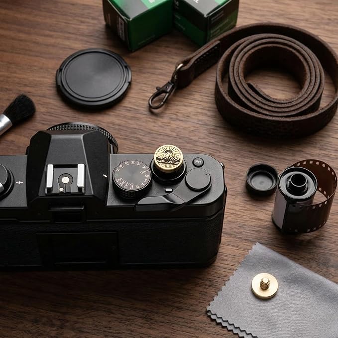 Metal Shutter Button for Fujifilm XT5 XT4 XT30III X100VI for Nikon | Brass alloy Shutter Button dust-proof scratch-resistant For Fujifilm XT5 XT4 XT3 XT30III X100VI X-E4 X-E3 For Nikon - Image 2