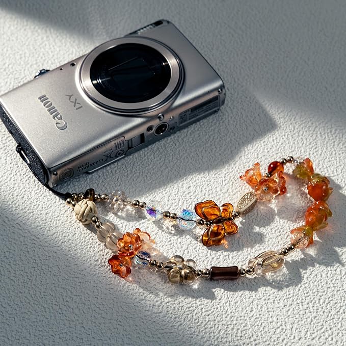 Beaded Camera Wrist Strap Cute Digital Camera Charm Strap, Phone Charm Wristlet Strap for Camera Accessories - Image 7