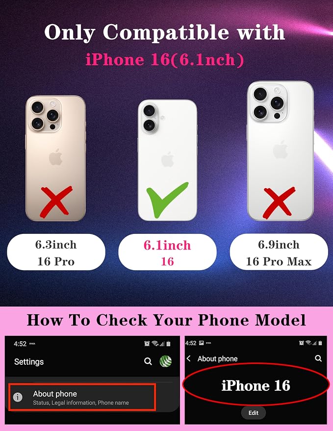 for iPhone 16 Case - Women Cute Phone Cover Girly Pretty Fancy Unique Aesthetic Design Slide Camera Cover Protective Case for Apple for iPhone 16,Mushroom Floral - Image 2