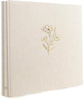 Holoary Photo Album 4x6 500 Photos 5 Pictures Per Page, 500 Pockets 4”x6” Picture Album, Linen Fabric Cover Big Picture Book for Photos, 4x6 Photo Albums for Family Weddings Travel Memories(Beige) by Holoary