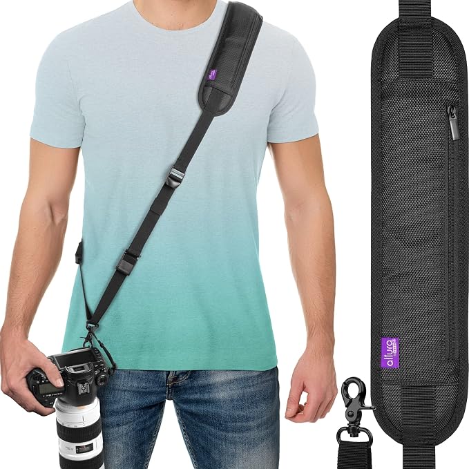 Altura Photo Camera Strap with Quick Release & Safety Tether - Camera Strap for Photographers for Sony, Nikon, & Canon by AlturaPhoto