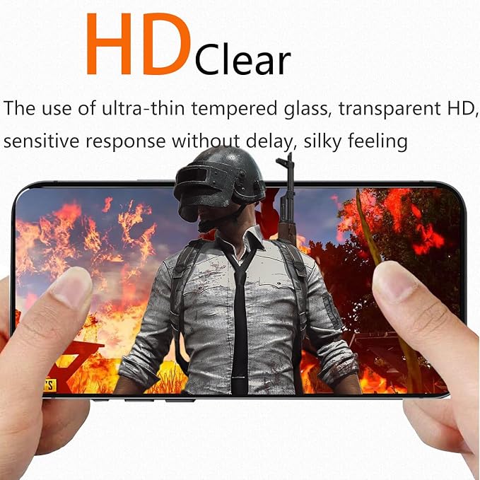 Front and Back Protector for iPhone 15 Plus + Camera Lens Protector | (2+2+2) 9H Hardness, Easy to Install with Alignment Tool,Case Friendly - Image 5
