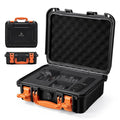 K&F CONCEPT Waterproof Hard Case, IP67 Protective Case with Pre-Scored Foam | Pick & Pluck Foam, Waterproof, Dustproof, Shockproof, HardShell Case for Camera & DJI Drone & Equipment Storage, BC01 by KFCONCEPT