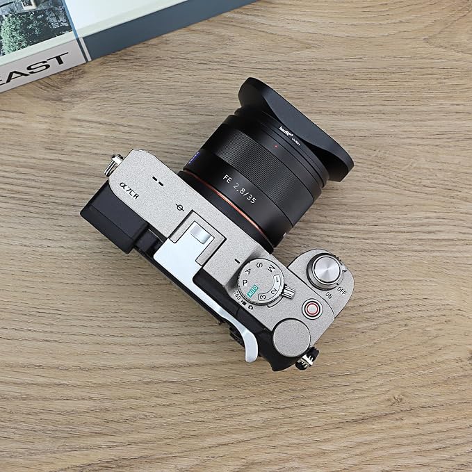 A7CII A7CR Thumb Grip Haoge Metal Thumb Up Rest Hand Grip for Sony α7CII,Alpha 7CII,ILCE-7CII,A7CR Camera Accessories Silver (Not Fits A7C) THB-A7CII-S Hot Shoe Thumb Up - Image 7