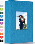 Artfeel Photo Album 4x6 with 300 Pockets,Slip-in Picture Albums,Linen Cover Memory Book with Front Window,White Page Vertical Photo Book for Wedding,Family,Anniversare,Baby,Vacation by Artfeel