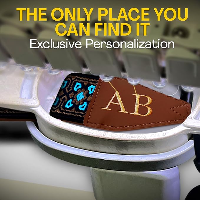 Art Tribute Custom Camera Strap Vintage Blue - Add Your Text and We Make It Especially For You Get Your Own Personalized Gift Camera Strap, No Shipping Cost! - Image 5