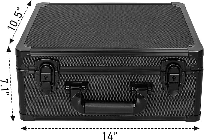 Graded Card Case, Storage Organizer Box for Sports Trading Card Slab Holder | Protable Aluminum Alloy Graded Card Storage Box Compatible with 100 Card Slabs, Sports Trading Card Case Fits PSA, CSG, BGS - Image 7