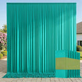 30 ft x 10 ft Wrinkle Free Turquoise Backdrop Curtains for Parties, Thick Polyester Teal Photo Backdrop Drape Panel for Wedding Mermaid Birthday Photography Background Party Backdrop Stand by ENJOYYOURPARTY