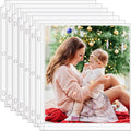 MaxGear 120 Pack 8x10 Photo Sleeves for 3 Ring Binder(120 Picture),1 Pocket | Heavy-Duty Archival Page Protectors, Clear Photo Album Refill Pages, Plastic Binder Sleeves with Pockets, Acid-Free Inserts by MaxGear