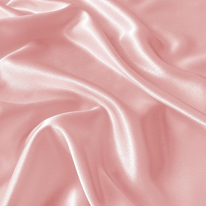 RUDONG M Satin Photography Backdrop, Pink, 3.3x2.5ft | Wrinkle-Free, Silky Fabric, For Jewelry/Cosmetics/Flat Lay/Studio, 100x75cm by RUDONG+M