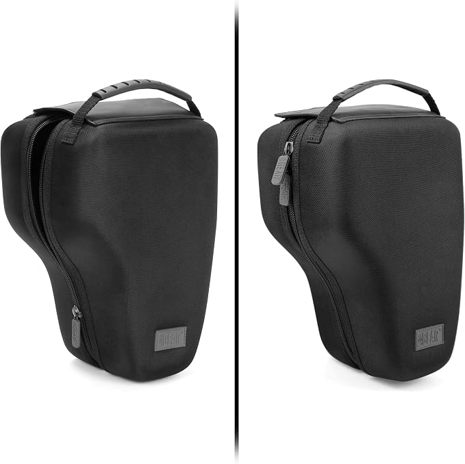 USA Gear Hard Shell Zoom Lens & DSLR Camera Case with Molded EVA Protection, Quick Access Opening and Padded Interior - Compatible with Nikon, Canon, Olympus Cameras with Popular 300mm Lenses - Image 9
